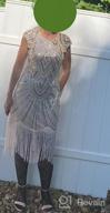 img 1 attached to PrettyGuide Women'S 1920S Vintage Flapper Dresses Crystal Beaded Fringe Great Gatsby Dress Roaring 20S Party Cocktail Outfit review by Jennifer Jackson