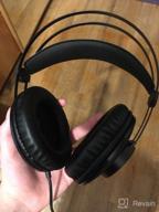 img 1 attached to AKG K72 Pro Audio Studio Headphones in Matte Black – Over-Ear, Closed-Back Design for Superior Sound review by Gim Sohyeôn ᠌