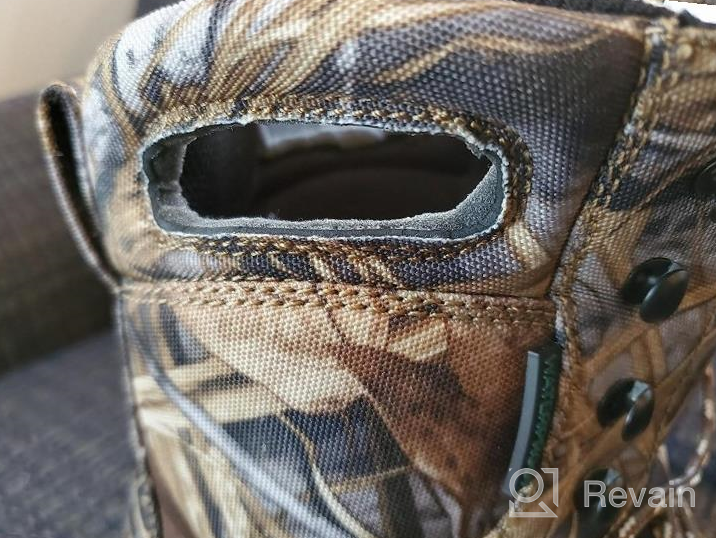 img 1 attached to Stay Comfortable And Dry With R RUNFUN Men'S Waterproof Hunting Boots review by Chad Baio