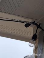 img 1 attached to Effortlessly Install Outdoor Lighting With TooTaci Turnbuckle Wire Tensioner Strainer Kit review by Larry Cho