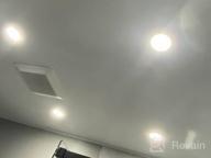 img 1 attached to 💡 12 Pack LED Recessed Lighting 4 Inch, Dimmable Ceiling Light, Slim Design with Junction Box, 9w (60-80w Eqv), 5000K Warm White, 650LM, ETL Certified review by Nick Palacio