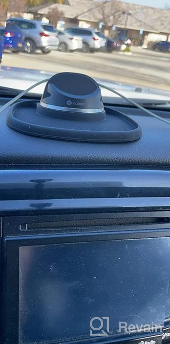 img 1 attached to Drive Safely And Securely With VICSEED'S Dashboard Phone Holder For IPhone 14 Pro Max And All Smart Phones & GPS! review by Patrick Lets