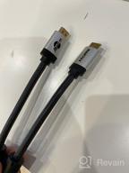img 3 attached to Atcom High Speed HDMI Cable 2.0 - 3m, Silver/Black: Enhanced Connectivity Solution review by Ada Adamek ᠌