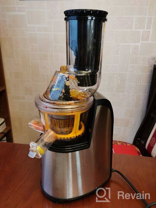 img 1 attached to Auger juicer Kitfort KT-1102-2, burgundy review by Gabriela Krynicka ᠌