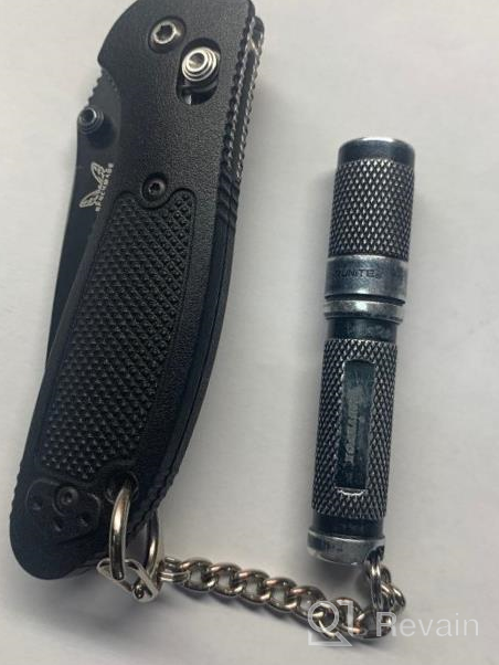 img 1 attached to Mini AAA Keychain Flashlight - Nitefox K3 With 150 Lumens And 3 Brightness Levels - Small, Waterproof Torch For EDC, Camping, Hiking, Dog Walking, Reading, Sleep, And Emergencies review by Ryan Selpasoria