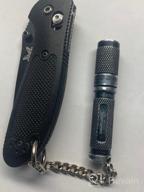 img 1 attached to Mini AAA Keychain Flashlight - Nitefox K3 With 150 Lumens And 3 Brightness Levels - Small, Waterproof Torch For EDC, Camping, Hiking, Dog Walking, Reading, Sleep, And Emergencies review by Ryan Selpasoria