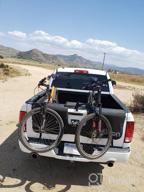img 1 attached to Safely Transport Up To 5 Mountain Bikes With Sklon Tailgate Bike Pad And Anti-Theft Locking System For Full And Mid-Size Pickup Trucks - Black Honeycomb (Small-Mid-Size Pickup Models) review by Michael Barrett