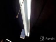 картинка 1 прикреплена к отзыву 10 Pack 4FT LED Shop Light для гаражей, 42W 4800LM 5000K White LED Shop Lights, светодиодный потолочный светильник с вытяжной цепью (ON / Off), линейный светильник рабочего освещения с вилкой от Reginald Holman