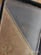 img 1 attached to 💼 Hunter Leather Bi-Fold Wallet: Timeless Classic Design review by David Berry