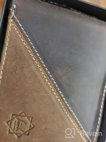 img 7 attached to 💼 Hunter Leather Bi-Fold Wallet: Timeless Classic Design