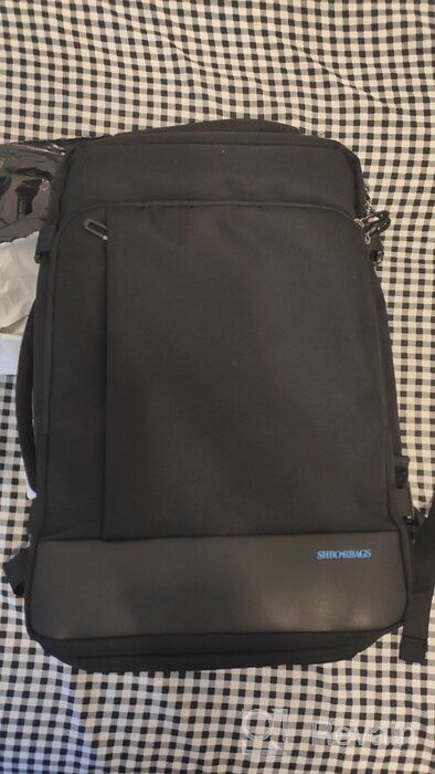 img 1 attached to Backpack MyPads M159-266 made of high-quality wear-resistant waterproof Oxford fabric for Acer Lenovo Xiaomi MSI Macbook 15.6/16/17/17.3 inch laptop. review by Ada Szymaniuk ᠌