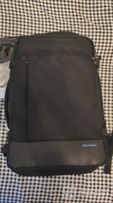 img 7 attached to Backpack MyPads M159-266 made of high-quality wear-resistant waterproof Oxford fabric for Acer Lenovo Xiaomi MSI Macbook 15.6/16/17/17.3 inch laptop.