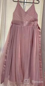 img 6 attached to Beautiful Lace Bridesmaid Dress For Flower Girls - Glamulice Wedding Pageant Dresses