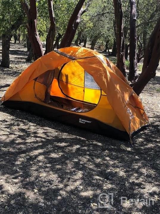 img 1 attached to Lightweight & Waterproof Bessport Camping Tent - Easy Setup For 1-3 Person Outdoor, Hiking And Travel. review by Russell Robertson