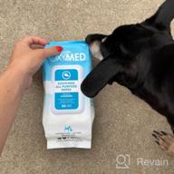 img 1 attached to Oxymed Soothing Pet Wipes For Paws And Butt - Anti-Itch Relief For Dogs And Cats, 50 Count By TropiClean review by Raquel Peterson