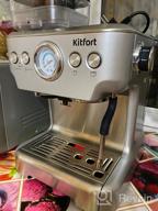 img 1 attached to Coffeemaker Kitfort KT-755, silver review by Jnis Zels ᠌