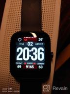 img 1 attached to Amazfit Bip U Smart Watch Fitness Tracker with 60+ Sports Modes, 9-Day Battery Life, Blood Oxygen Monitor, and Water Resistance for Men and Women - Compatible with iPhone and Android Phones (Black) review by Dimitar Borisov ᠌