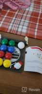 img 1 attached to GoSports Mini Travel Size Bocce Game Set With 8 Balls, Pallino, Tote Bag And Measuring Rope - Choose Your Size review by Simon Connelly
