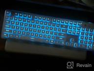 img 1 attached to Enhance Your Gaming Experience With FELICON'S Rechargeable RGB Backlit Mechanical Keyboard And Mouse Combo review by Owen Blanco