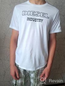 img 3 attached to 👕 Diesel Маленькая футболка с коротким рукавом для мальчиков - топы, футболки и рубашки