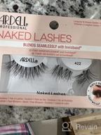 img 1 attached to Ardell Naked Lashes 431 With Invisiband - Natural Look, 1 Pair review by Andrew Vijayakumar