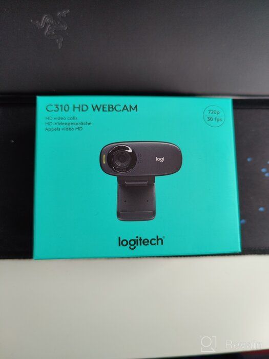 img 2 attached to 🖥️ Logitech C310 HD Webcam in Black Standard Packaging for Crisp Video Calls review by Jhalak Tamrakar ᠌