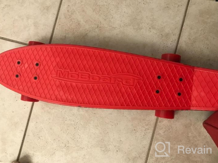 img 1 attached to Ride In Style With A 27-Inch Vintage Skateboard For Adults And Kids - Ideal Shortboard For Beginners And Pros With Interchangeable Wheels review by Ryan Moran