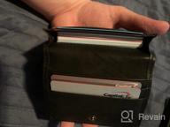 img 1 attached to Pocket Wallet Genuine Leather Bifold Men's Accessories review by Phillip Brown