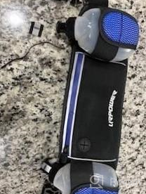 img 1 attached to 🌈 URPOWER Hydration Running Belt with Water Bottles for Women and Men - Waist Pouch for Running, Hiking, Cycling, Climbing - Fits 6.1-6.5 inch Smartphones review by Corey Michaels