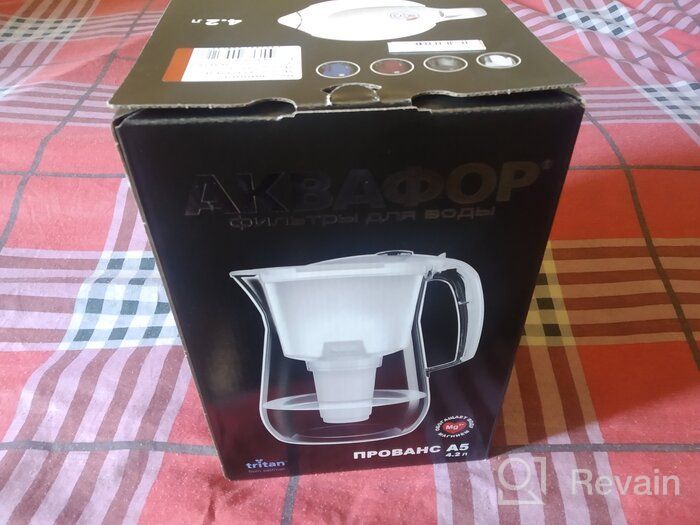 img 3 attached to Filter pitcher Aquaphor Provence A5 4.2 l white review by Dorota Dorota ᠌