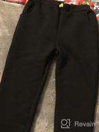 img 1 attached to 👖 Velvet Casual Pants for Girls and Boys - UNACOO Winter Clothing review by Richard Basque