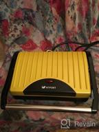 img 1 attached to Sandwich maker Kitfort KT-1609 Panini Maker, red review by Aneta Zubrzycka ᠌