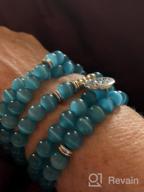 img 1 attached to Find Inner Peace With GVUSMIL'S 108 Mala Beads Bracelet: A Yoga-Inspired Natural Gemstone Jewelry For Both Women And Men review by Ashley Nelson