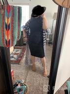 img 1 attached to Women'S Plaid Swimsuit Cover Up: Lightweight Kimono Duster Beachwear For Summer review by Kevin Ilango