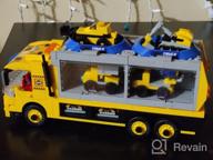 картинка 1 прикреплена к отзыву 655 PCS STEM Robot Building Toy Set - 6-In-1 Fire Truck Kit For Kids Age 4-8 от Ryan Arthur