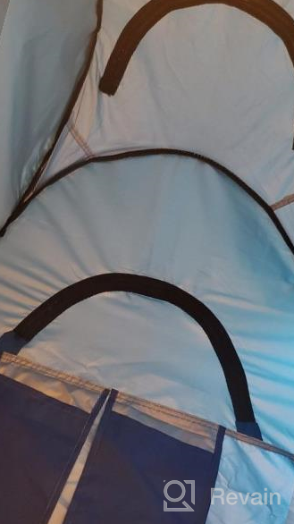 img 1 attached to Portable Privacy Shelter And Changing Room For Camping, Hiking, Beach, And Toiletry Needs - WINOMO Pop-Up Shower Tent With Carry Bag review by Jason Sundstrom