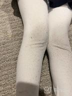 img 1 attached to Girls Winter Fleece Lined Tights Girls' Clothing review by Tiffany Wright