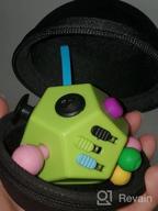 img 1 attached to The Ultimate Fidget Solution: PILPOC TheFube Dodecagon Fidget Cube - 12 Sides, Premium Quality, And Exclusive Carry Case For Stress And Anxiety Relief In ADD, ADHD, OCD review by Alex Tinker