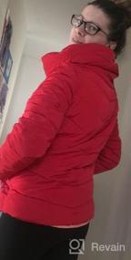 img 7 attached to Warm Cotton Quilted Down Coat For Women: Sandbank Winter Parka With Stand Collar