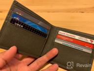 img 1 attached to 👜 Authentic Leather Classic Blocking Wallet review by Daniel King