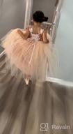 img 1 attached to Elegant Sequin Tutu Flower Girl Dress with One-Shoulder Design for Weddings and Pageants review by Matt Pavelko