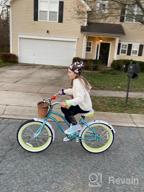img 1 attached to Ride In Style With The Huffy 24" Panama Jack Women'S Beach Cruiser Bike In Sky Blue review by Anthony Montgomery