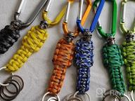 img 1 attached to Secure And Compact: STURME 3" Carabiner Keychain Set With 12 Durable Clips review by Nick Mitchell