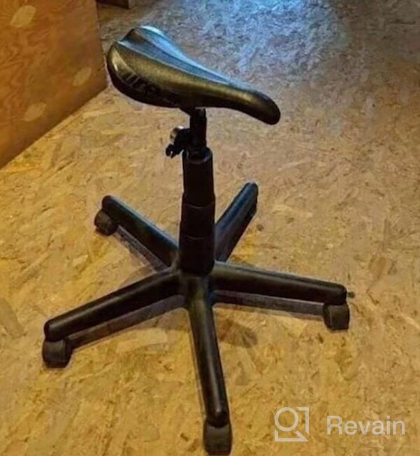 img 1 attached to 🪑 Black Textile Upholstered Office Chair - Bureaucrat CH-1201NX review by Edyta Tomaszewicz (G ᠌