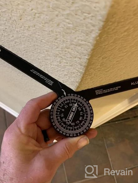 img 1 attached to Measure With Precision: Angle Finder Protractor, The Perfect Stocking Stuffer For Men This Christmas review by Tyler Spencer