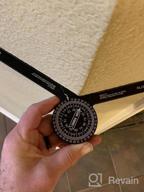 img 1 attached to Measure With Precision: Angle Finder Protractor, The Perfect Stocking Stuffer For Men This Christmas review by Tyler Spencer