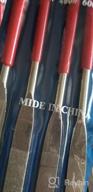 img 1 attached to Sharpen Your Tools With HTS 101I0 6Pc 180Mm / 40-600 Grit Diamond Flat File Set review by Jimmy Bhat