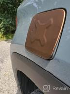 img 1 attached to Jeep Renegade Gas Tank Cover - Aluminum Exterior Accessories Fuel Filler Cap (2015-2018) review by Bart Schwalbe