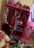img 1 attached to Delta Children'S JoJo Siwa Dress-Up Wardrobe With Mirror & Shelves - Play Boutique And Costume Storage For Kids review by Matt Norwood