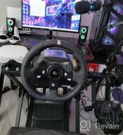 img 1 attached to Marada Steering Wheel Stand X Frame Racing Simulator Steering Wheel Stand Foldable & Tilt-Adjustable For G29 G920 T300RS T150 Wheel, Shifter,Pedals And Handbrake NOT Included review by John Arrow